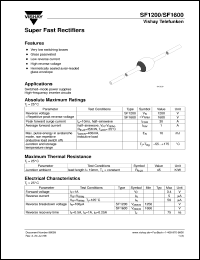 SF1200 Datasheet