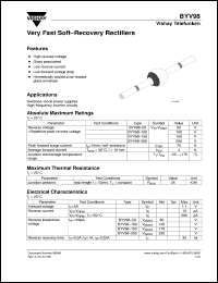 BYV98-100 Datasheet