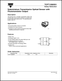 TCPT1200X01 Datasheet