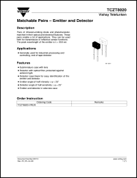 TCZT8020 Datasheet