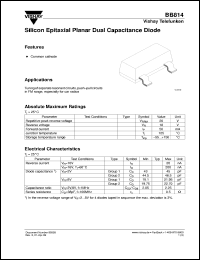 BB814 Datasheet