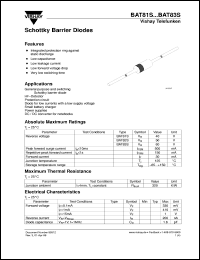 BAT82S Datasheet