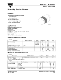 BAS381 Datasheet