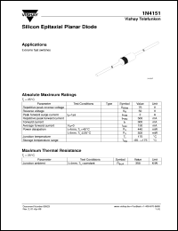 1N4151 Datasheet