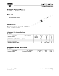 BAS33 Datasheet