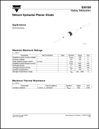 BAY80 Datasheet