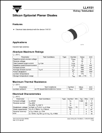 LL4151 Datasheet