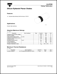 LL4154 Datasheet
