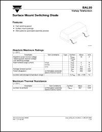 BAL99 Datasheet