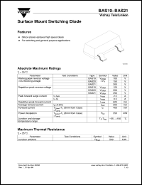 BAS21 Datasheet