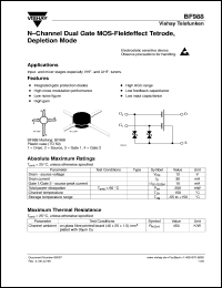BF988 Datasheet