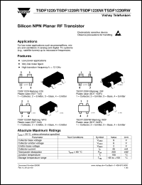 TSDF1250W Datasheet