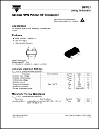 BFP81 Datasheet