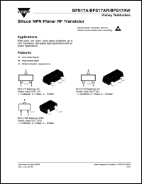 BFS17A Datasheet