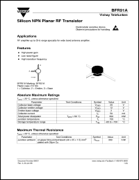 BFR91A Datasheet