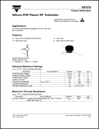 BF979 Datasheet