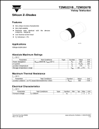 TZM5222B Datasheet