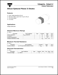 TZS4712 Datasheet