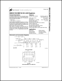 MM54C195J/883 Datasheet