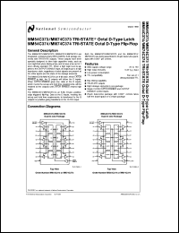 MM54C373MW8 Datasheet