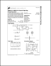 MM54C74J/883 Datasheet