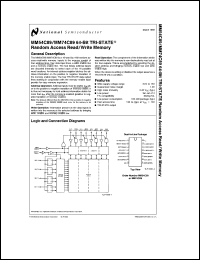 MM54C89J/883 Datasheet