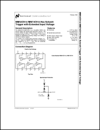 MM54C914J/883 Datasheet