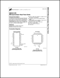 MM58167BVX Datasheet