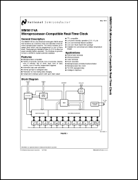 MM58174AN Datasheet