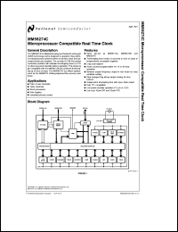MM58274CVX Datasheet
