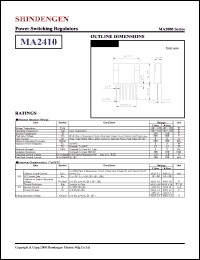 MA2410 Datasheet