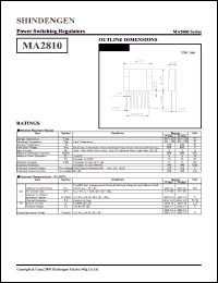 MA2810 Datasheet