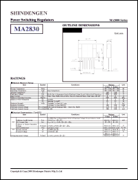 MA2830 Datasheet