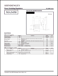 MA3450 Datasheet