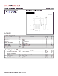 MA4520 Datasheet