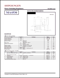 MA4530 Datasheet