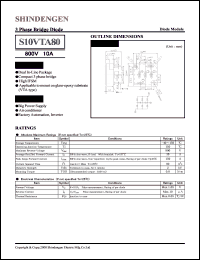 S10VTA80 Datasheet