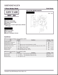 S20VTA80 Datasheet