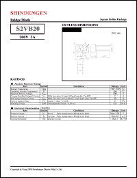 S2VB20 Datasheet