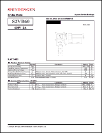 S2VB60 Datasheet