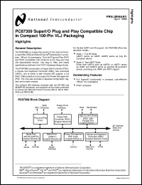 PC87309-IBW/EB Datasheet