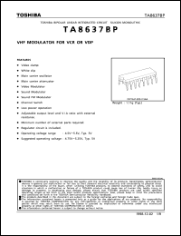 TA8637BP Datasheet