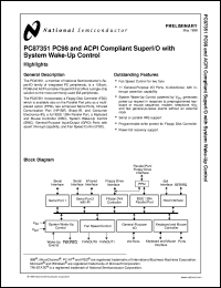 PC87351-ICK/VLA Datasheet