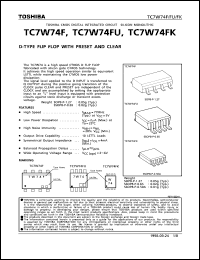 TC7W74FK Datasheet
