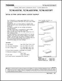 TC74LVX573FW Datasheet