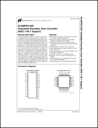 SCANSTA101W-QML Datasheet