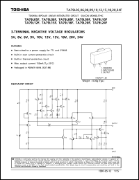 TA79L12F Datasheet