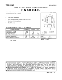 HN4K03JU Datasheet