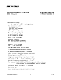 HYM724000GS-60 Datasheet