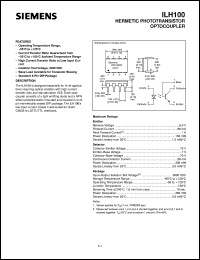 ILH100 Datasheet